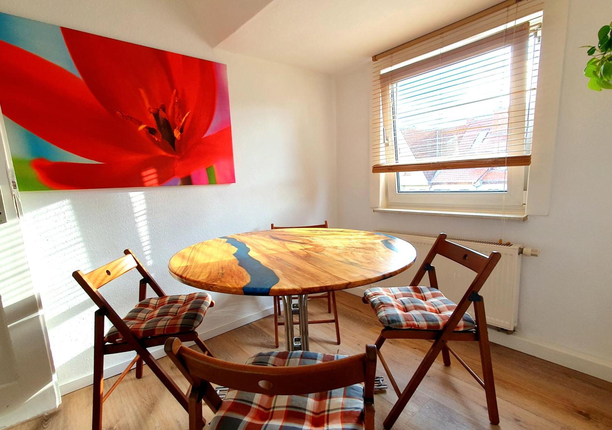Apartment Am Suedpark Erfurt - Inkl Garten Mit Sitzlounge - Zentrumsnah Eksteriør bilde